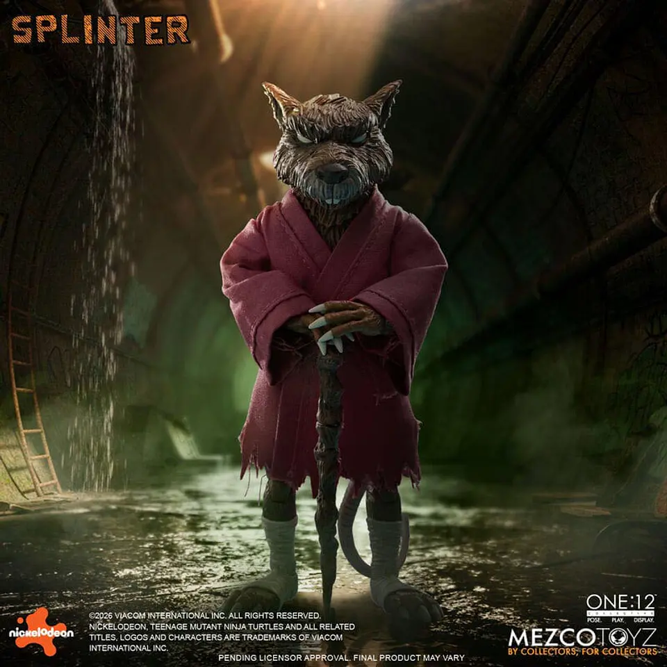 [PREVENTA] SPLINTER - TMNT - ONE:12 5