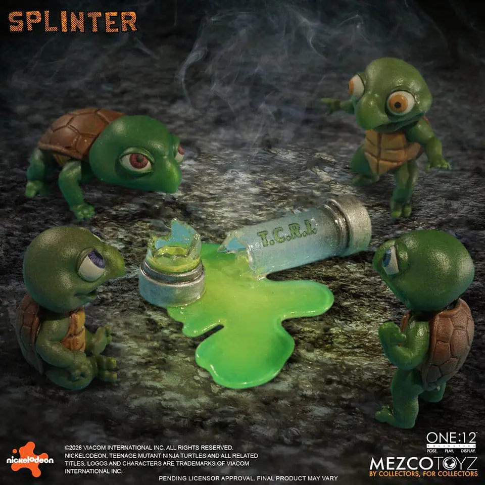 [PREVENTA] SPLINTER - TMNT - ONE:12 7