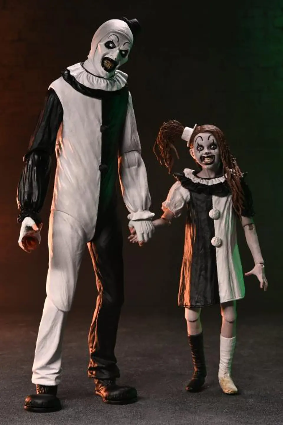 [PREVENTA] ULTIMATE ART THE CLOWN AND LITTLE PALE GIRL 2-PACK - TERRIFIER 2 7