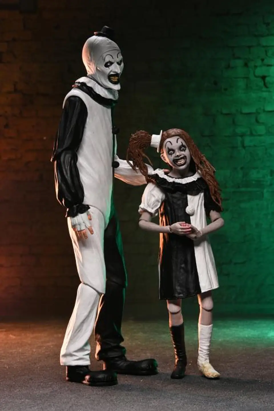 [PREVENTA] ULTIMATE ART THE CLOWN AND LITTLE PALE GIRL 2-PACK - TERRIFIER 2 8