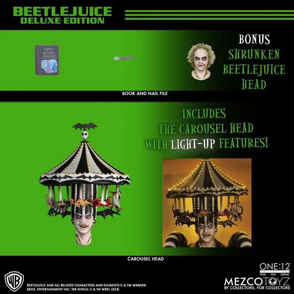BEETLEJUICE (1988 MOVIE) DELUXE EDITION - ONE:12 4