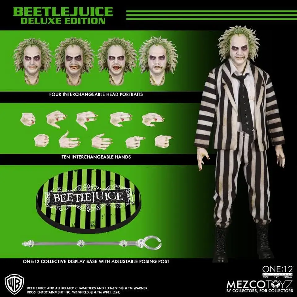 BEETLEJUICE (1988 MOVIE) DELUXE EDITION - ONE:12 11