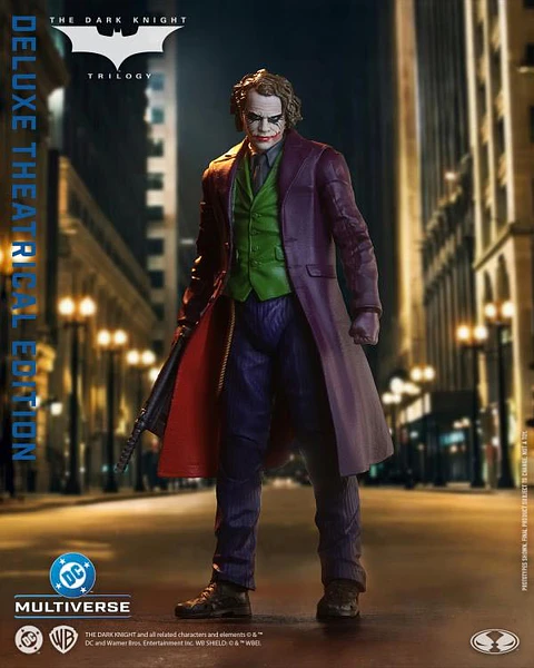JOKER (THE DARK KNIGHT) - DC THEATRICAL DELUXE - DC MULTIVERSE