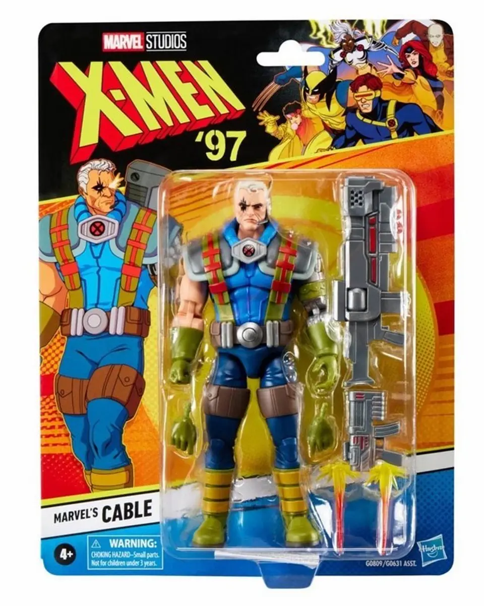 CABLE RETRO COLLECTION - X-MEN 97 - MARVEL LEGENDS 4