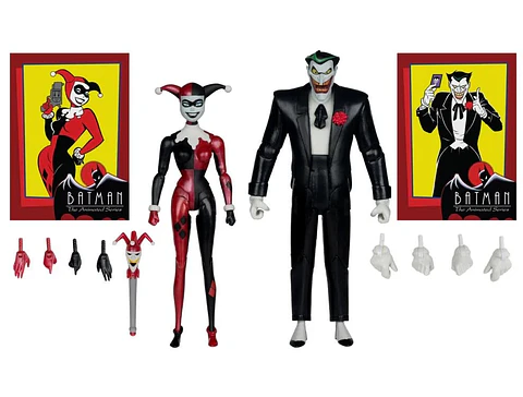 HARLEY QUINN & JOKER (MAD LOVE) - DC MULTIVERSE