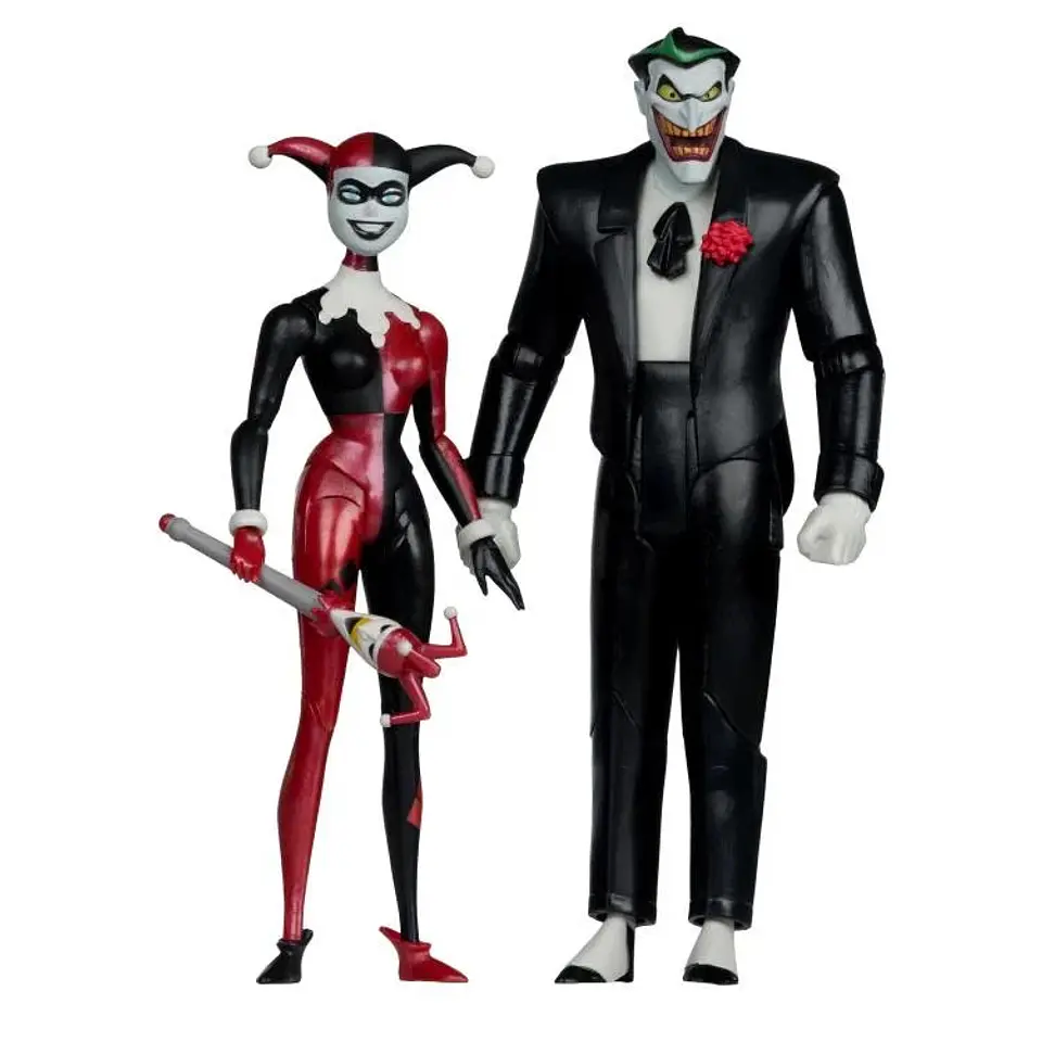 HARLEY QUINN & JOKER (MAD LOVE) - DC MULTIVERSE 6