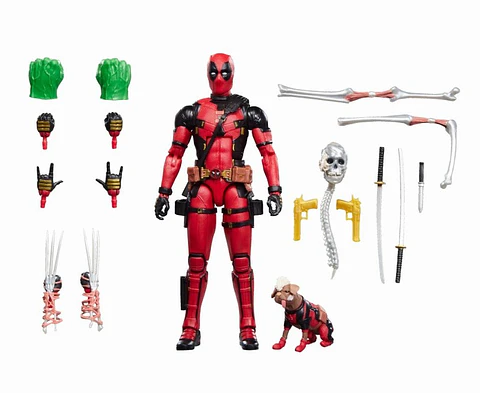 [PREVENTA] DOGPOOL AND DEADPOOL - DEADPOOL & WOLVERINE - MARVEL LEGENDS