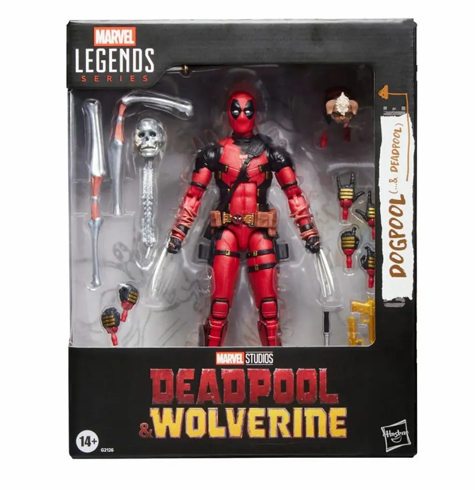 [PREVENTA] DOGPOOL AND DEADPOOL - DEADPOOL & WOLVERINE - MARVEL LEGENDS 8