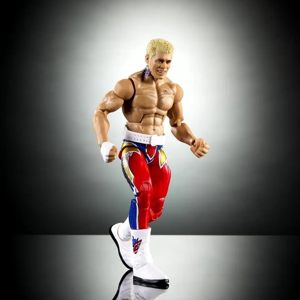 [PREVENTA] CODY RHODES - ELITE TOP PICKS 2026 RED TIGHTS - WWE 3