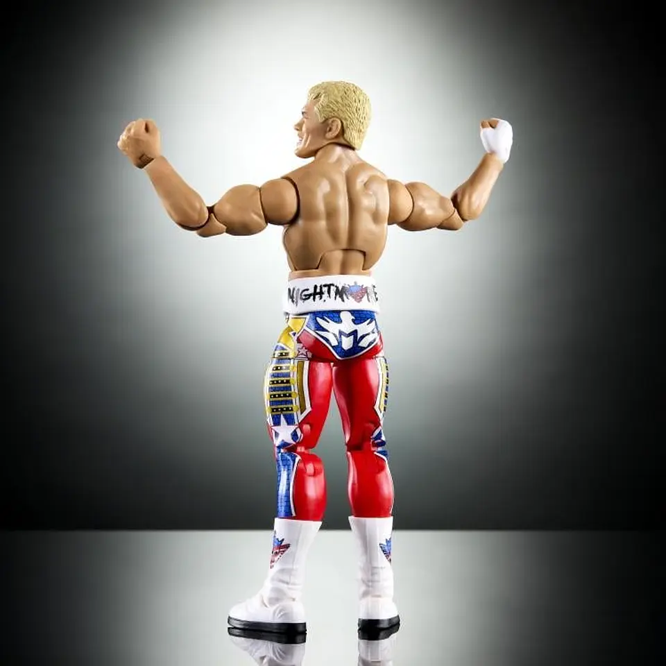 [PREVENTA] CODY RHODES - ELITE TOP PICKS 2026 RED TIGHTS - WWE 5