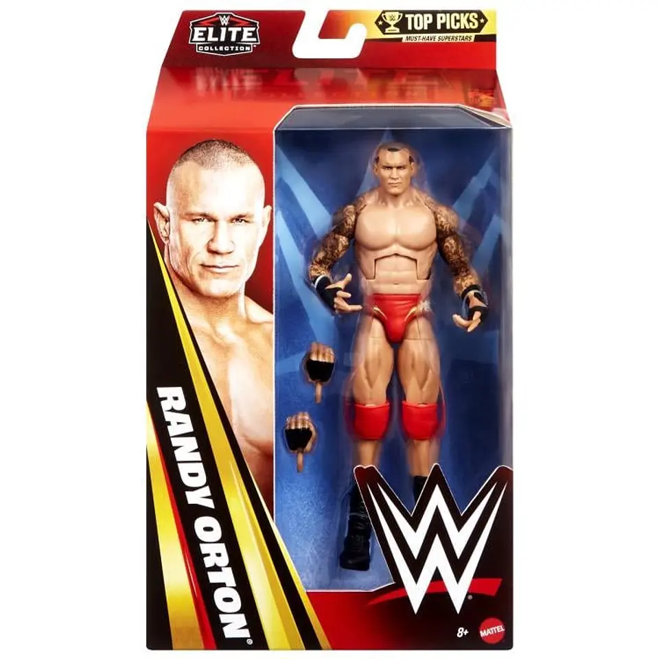 [PREVENTA] RANDY ORTON - ELITE TOP PICKS 2026 RED TIGHTS - WWE 5