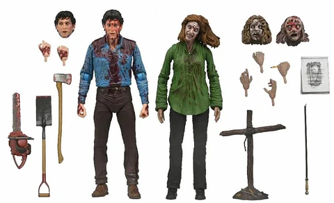 ULTIMATE BLOODY ASH & CHERYL WILLIAMS 2-PACK - EVIL DEAD