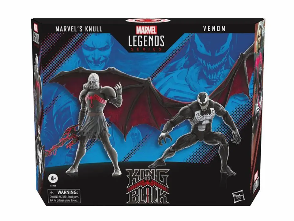 KNULL AND VENOM TWO PACK - MARVEL LEGENDS  7