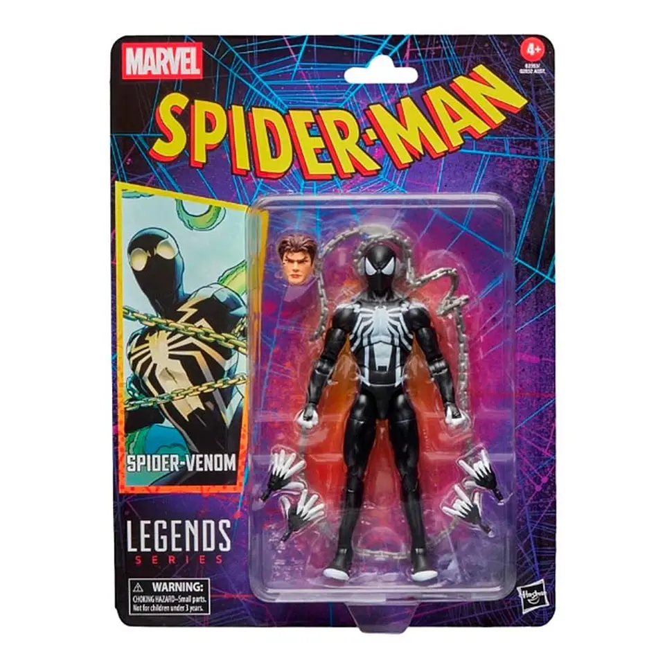 SPIDER-VENOM RETRO COLLECTION - MARVEL LEGENDS 5