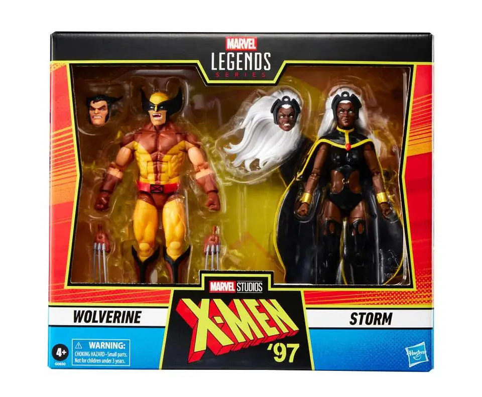 WOLVERINE AND STORM 2PACK - X-MEN 97 - MARVEL LEGENDS 3