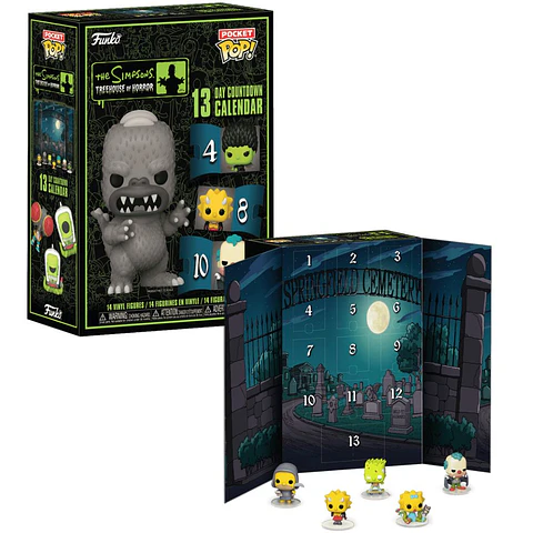 POCKET POP! COUNTDOWN CALENDARS - THE SIMPSONS - 13 DAY COUNTDOWN CALENDAR
