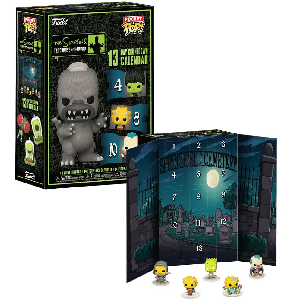 POCKET POP! COUNTDOWN CALENDARS - THE SIMPSONS - 13 DAY COUNTDOWN CALENDAR 2