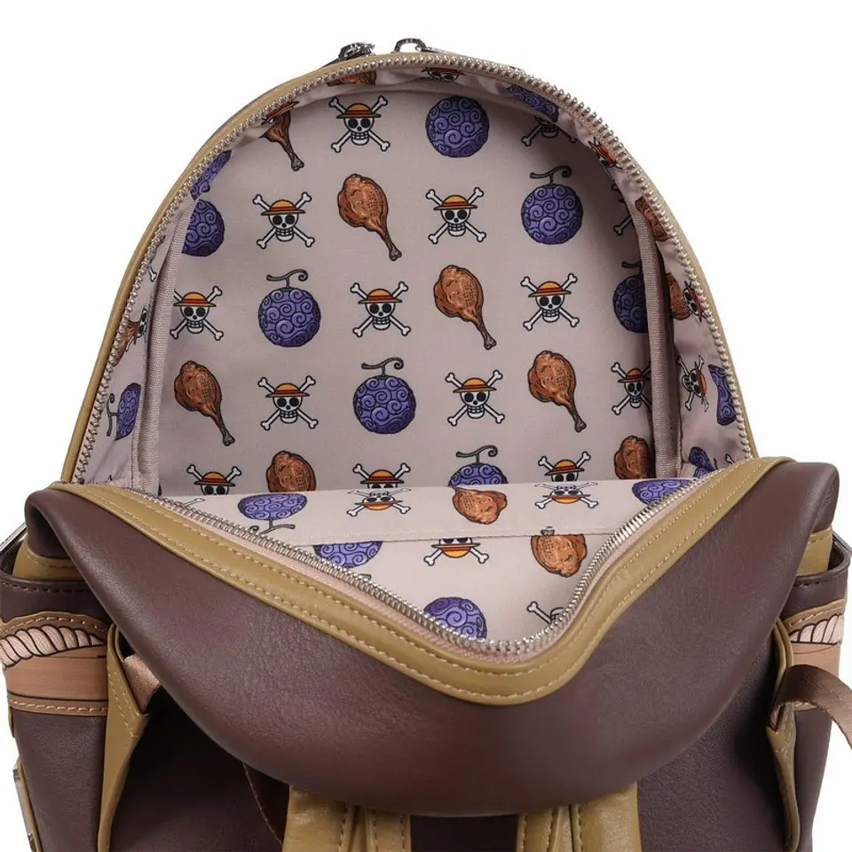 WANTED DEAD OR ALIVE MONKEY D. LUFFY - ONE PIECE - MINI-BACKPACK 7