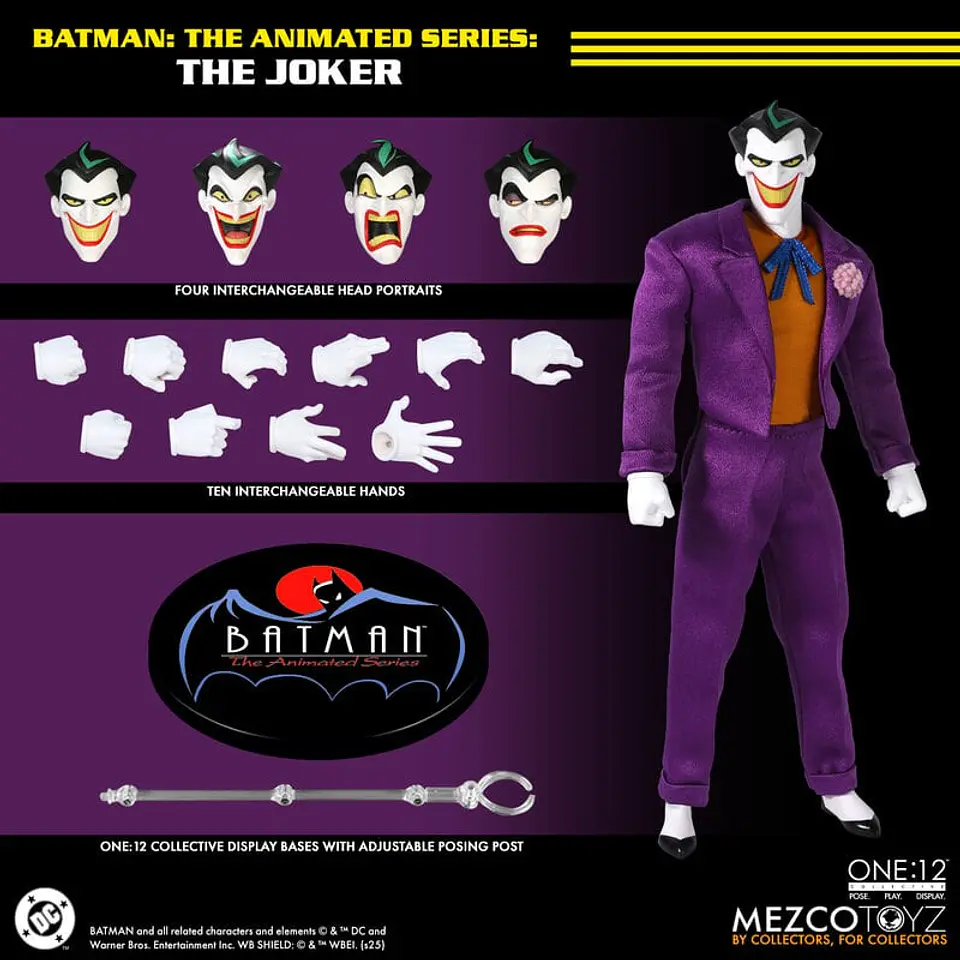 THE JOKER - BATMAN: THE ANIMATED SERIES - ONE:12 6