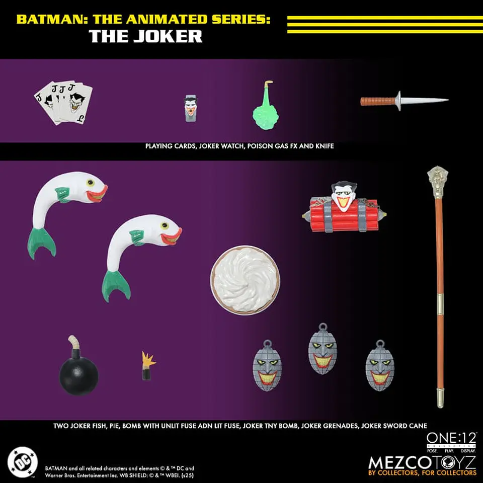 THE JOKER - BATMAN: THE ANIMATED SERIES - ONE:12 7