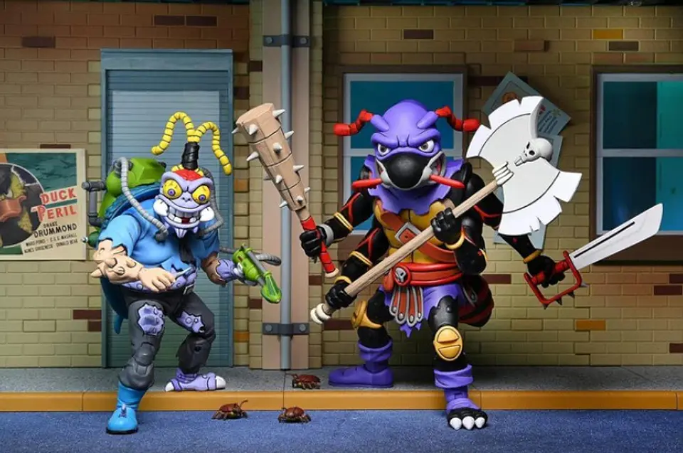 ANTRAX & SCUM 2-PACK - CARTOON VERSION TMNT 3