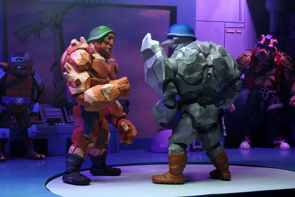 TRAGG & GRANNITOR 2-PACK - CARTOON VERSION TMNT 2