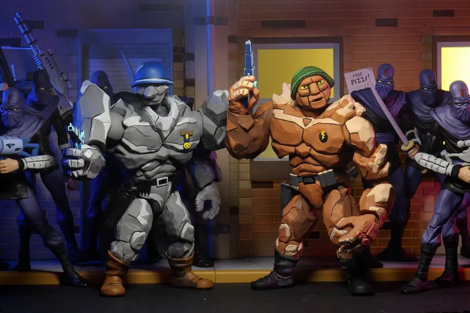 TRAGG & GRANNITOR 2-PACK - CARTOON VERSION TMNT 5