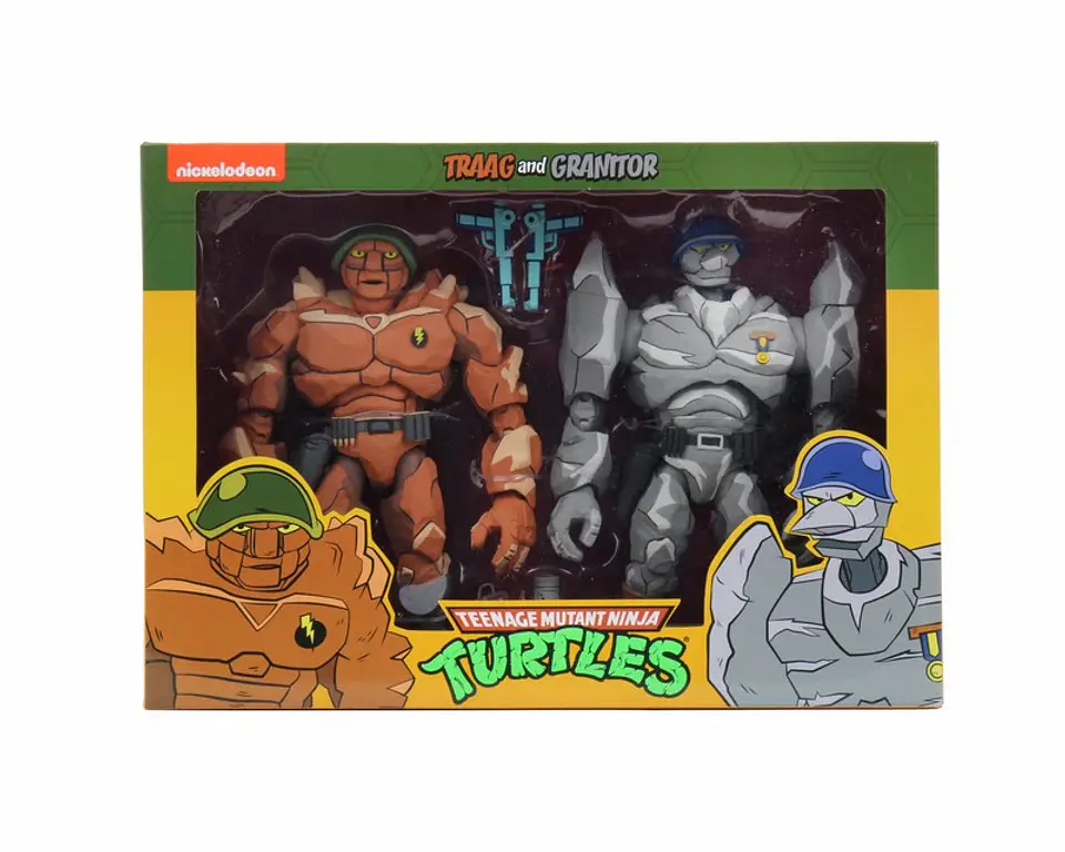 TRAGG & GRANNITOR 2-PACK - CARTOON VERSION TMNT 6