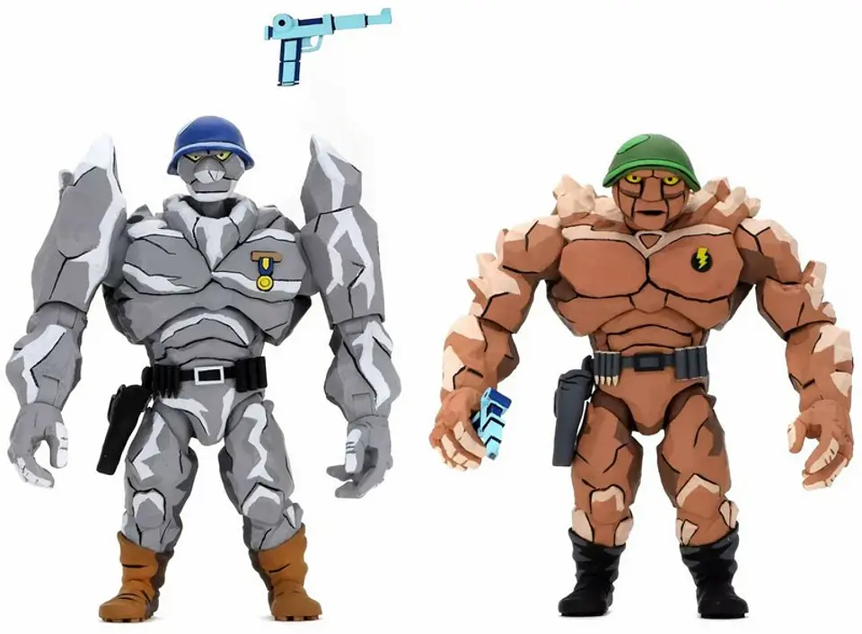 TRAGG & GRANNITOR 2-PACK - CARTOON VERSION TMNT 1
