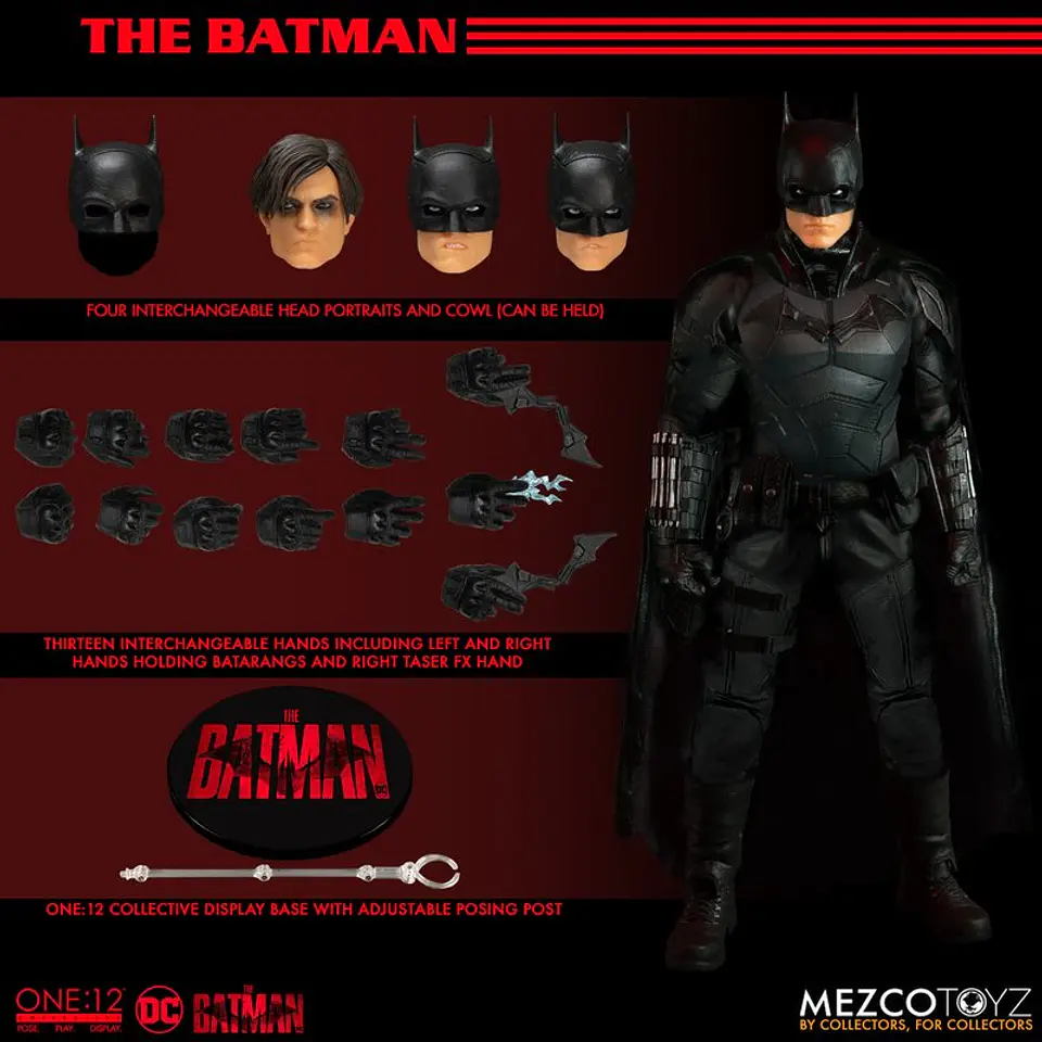 BATMAN - THE BATMAN (2022 MOVIE) - ONE:12 9