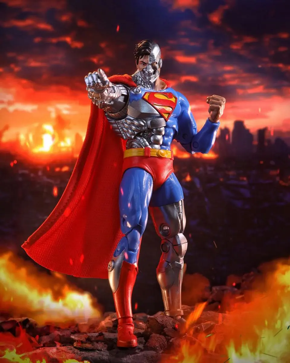 [PREVENTA] CYBORG SUPERMAN - REVENGE OF THE GREEN LANT - DC MULTIVERSE 2