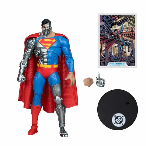 [PREVENTA] CYBORG SUPERMAN - REVENGE OF THE GREEN LANT - DC MULTIVERSE