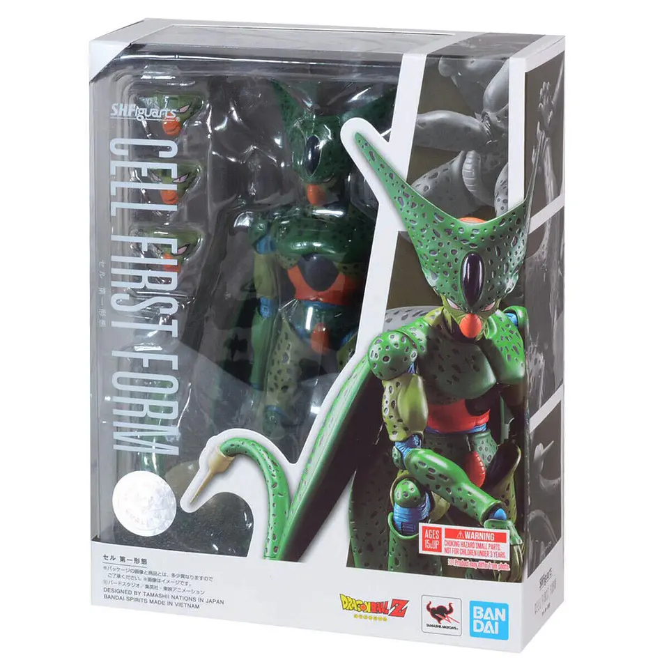 CELL FIRST FORM - DRAGON BALL Z - SH FIGUARTS 10