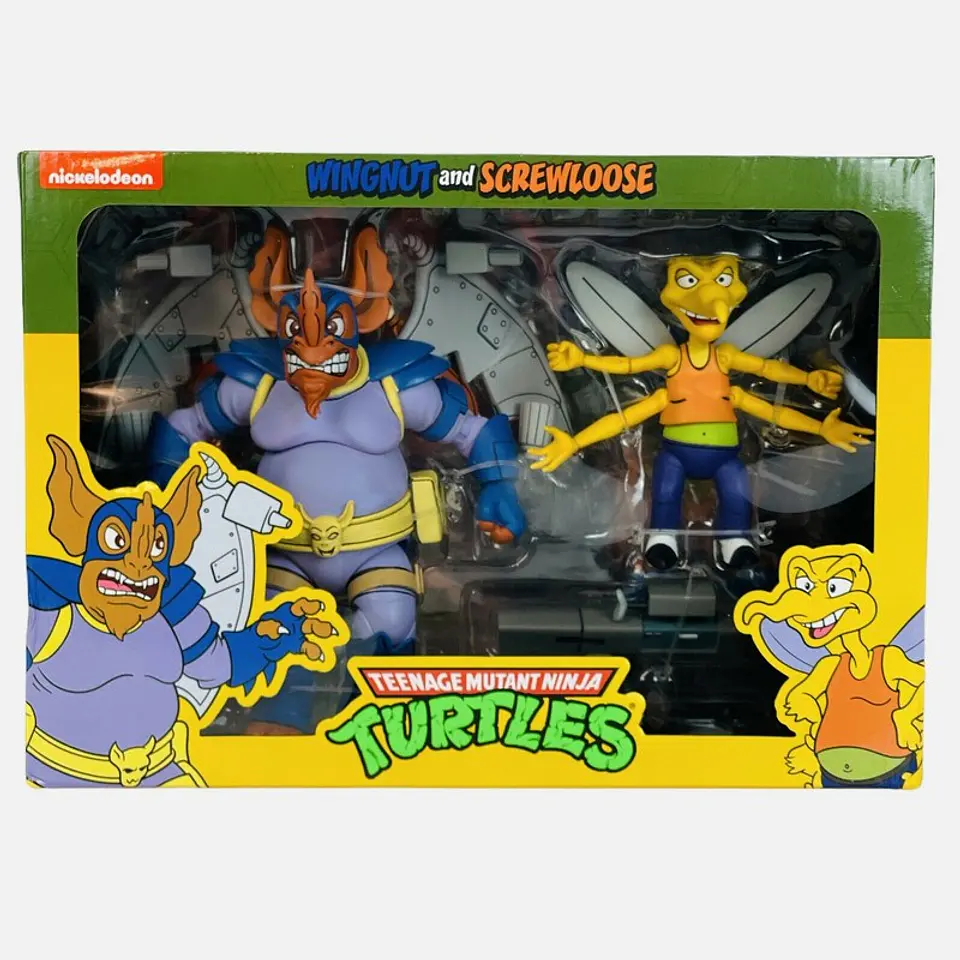 WINGNUT & SCREWLOOSE 2-PACK - CARTOON VERSION TMNT  4