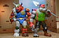 DIRTBAG & GROUNDCHUCK 2-PACK - CARTOON VERSION TMNT  - Miniatura 2