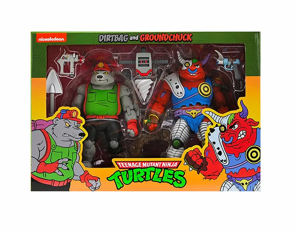 DIRTBAG & GROUNDCHUCK 2-PACK - CARTOON VERSION TMNT  5