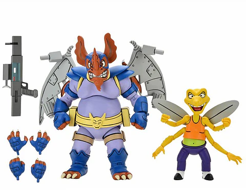 WINGNUT & SCREWLOOSE 2-PACK - CARTOON VERSION TMNT 