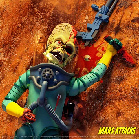 ULTIMATES MARTIAN (SMASHING THE ENEMY) - MARS ATTACKS
