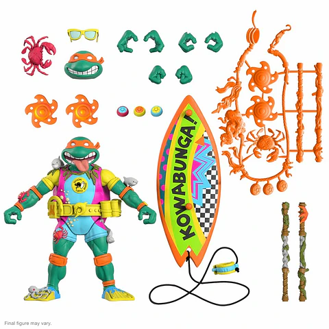 ULTIMATES SEWER SURFER MIKE - TMNT