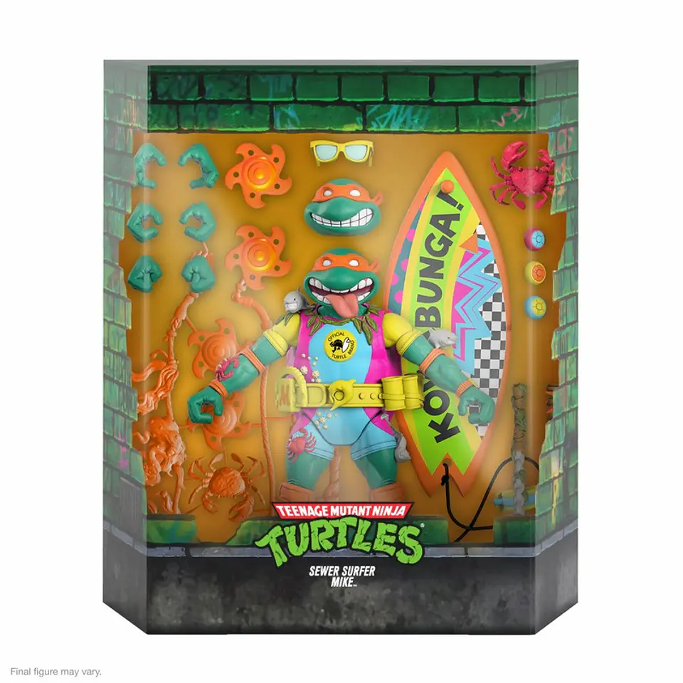ULTIMATES SEWER SURFER MIKE - TMNT 3