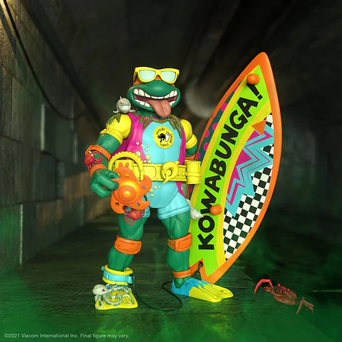 ULTIMATES SEWER SURFER MIKE - TMNT