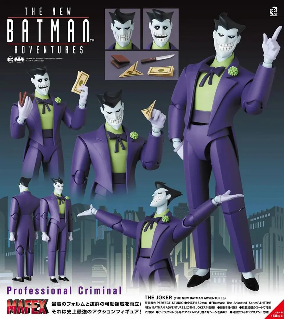THE JOKER - THE NEW BATMAN ADVENTURES - MAFEX 167 1