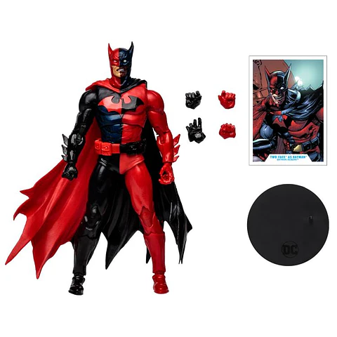 TWO-FACE AS BATMAN - BATMAN: REBORN - DC MULTIVERSE