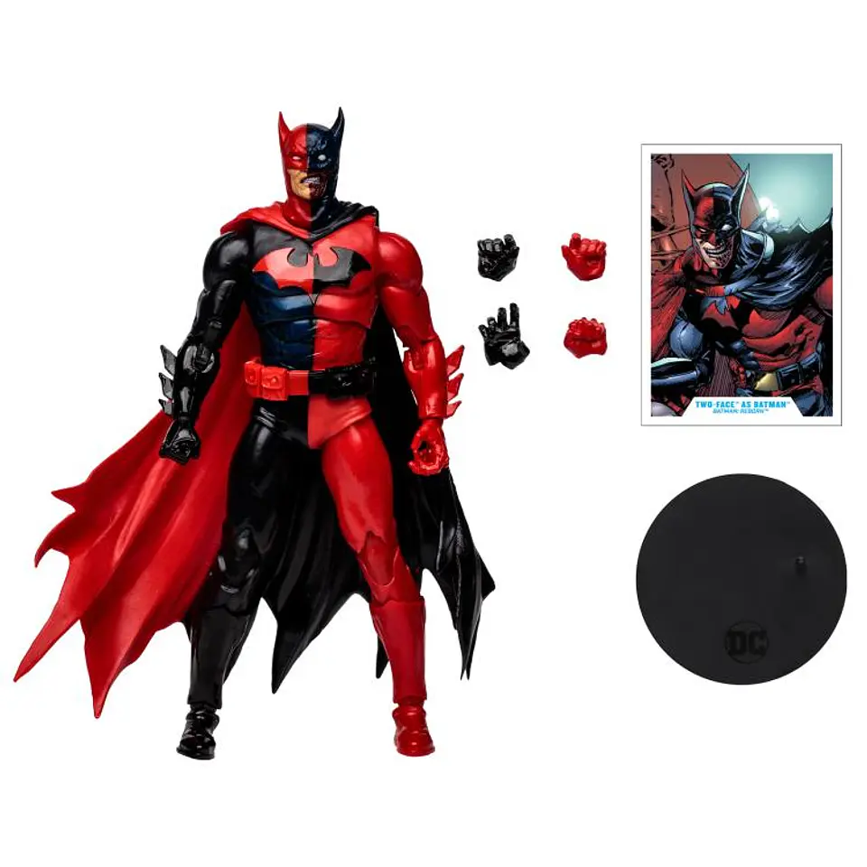 TWO-FACE AS BATMAN - BATMAN: REBORN - DC MULTIVERSE 1