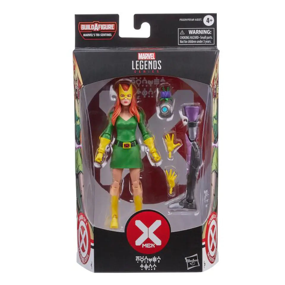 JEAN GREY - (TRI SENTINEL BAF) - MARVEL LEGENDS 3