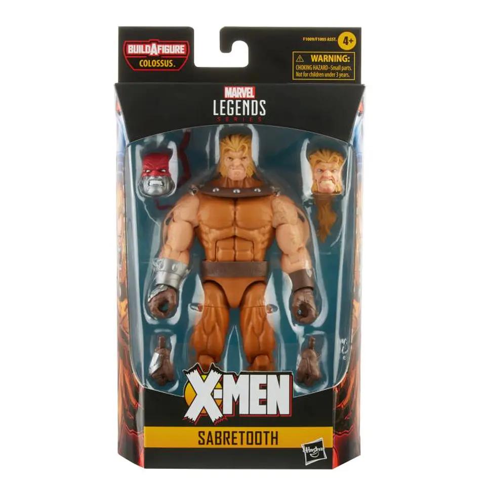 SABRETOOTH - X-MEN (COLOSSUS BAF) - MARVEL LEGENDS 3