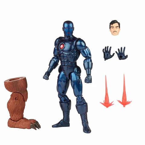 STEALTH IRON MAN - (URSA MAJOR BAF) - MARVEL LEGENDS