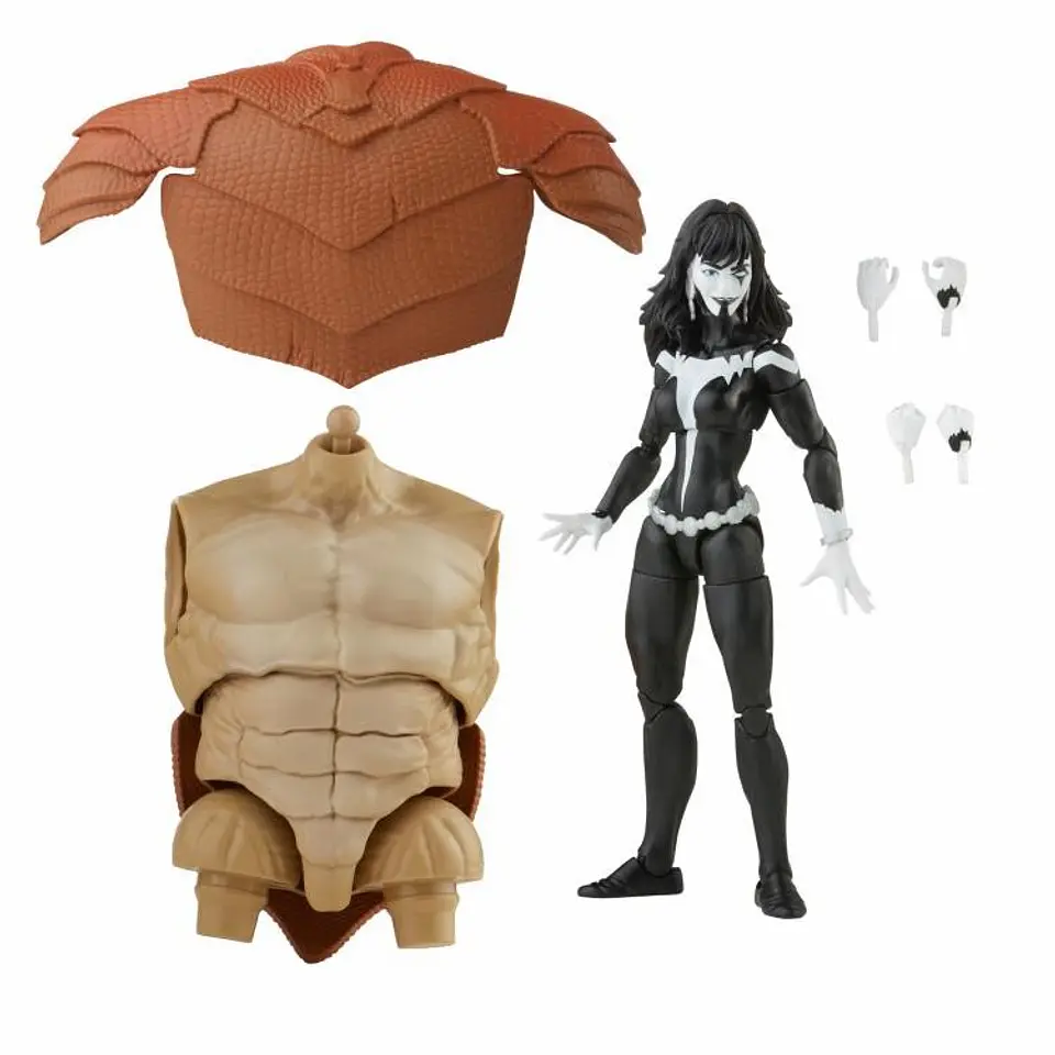 SHRIEK - WAVE SPIDERMAN (ARMADILLO BAF) - MARVEL LEGENDS 1