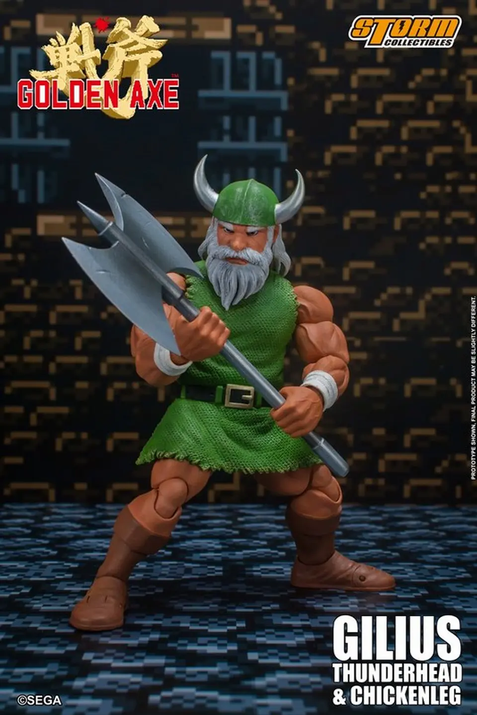 GILIUS THUNDERHEAD AND CHICKEN LEG - GOLDEN AXE - 1:12 4