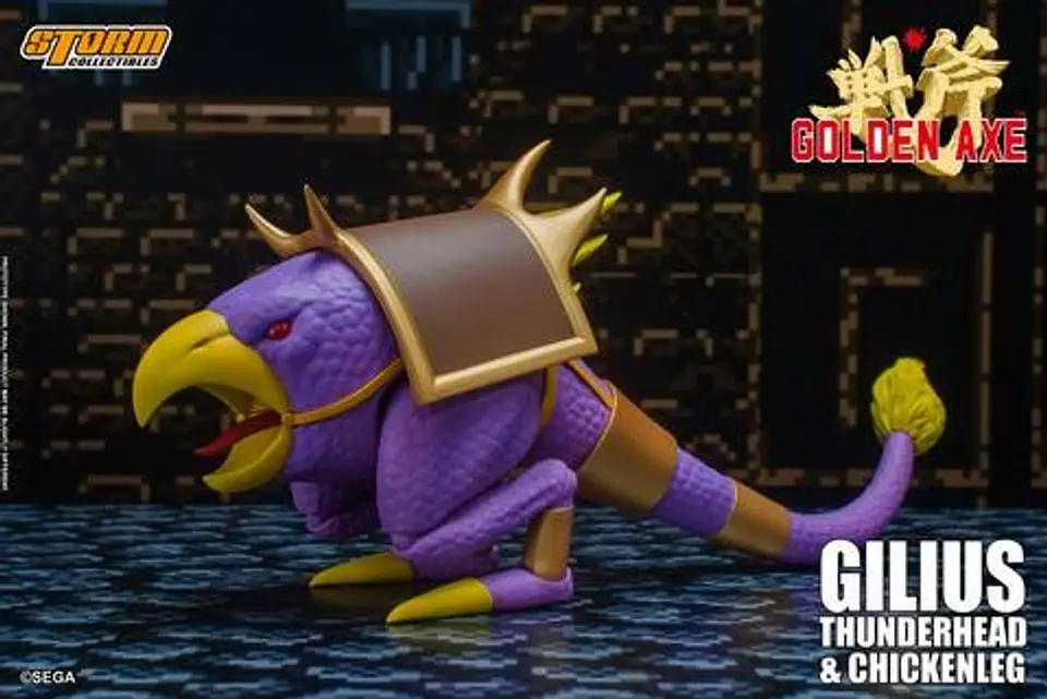 GILIUS THUNDERHEAD AND CHICKEN LEG - GOLDEN AXE - 1:12 7